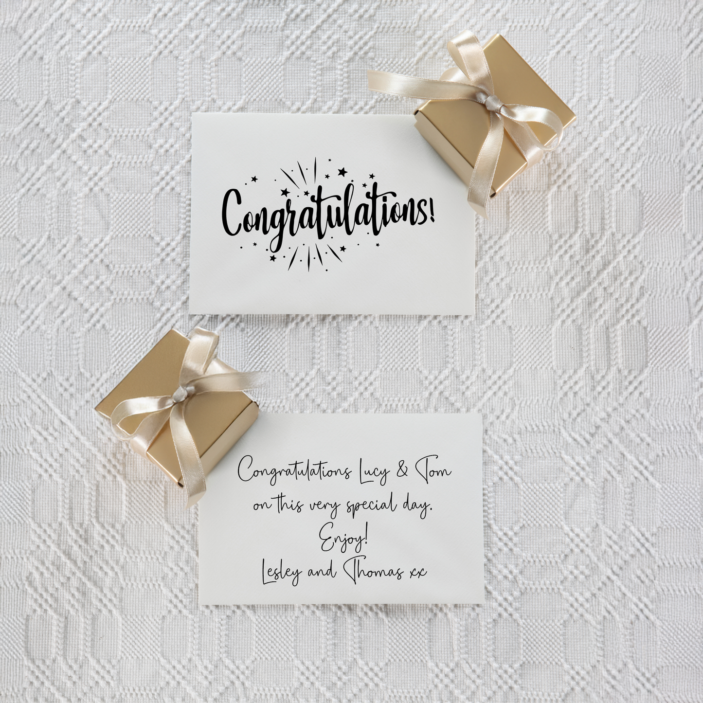 He Asked She Said Yes Congratulations Gift | Engagement Chocolate Box
