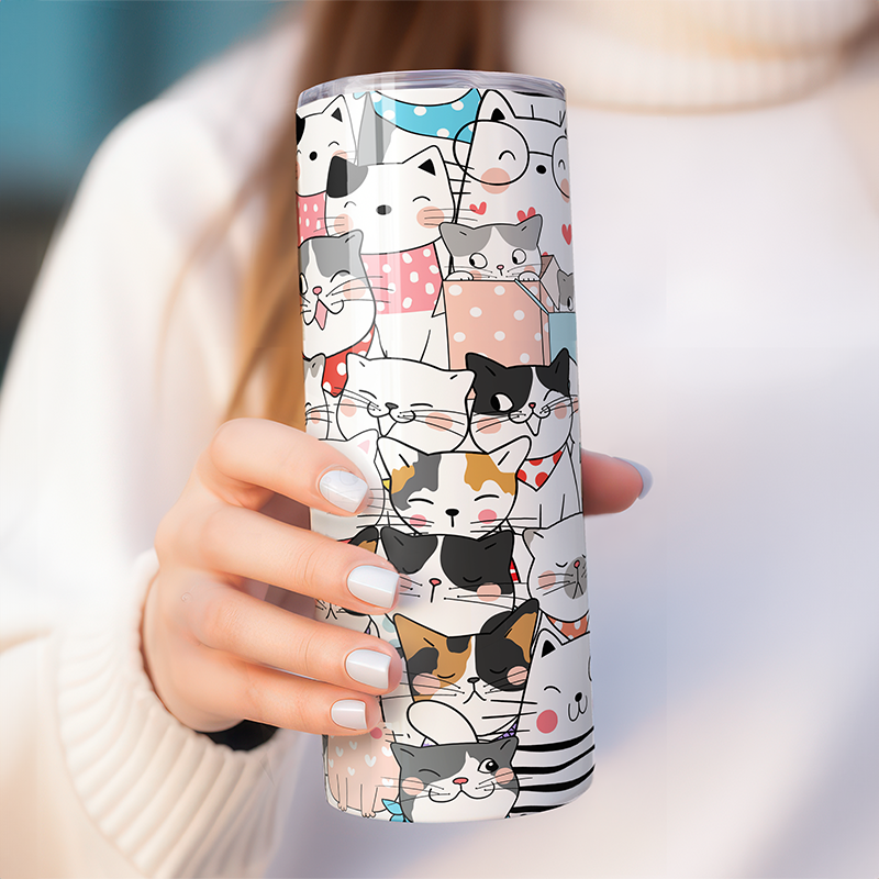 Insulated cat lover's flask