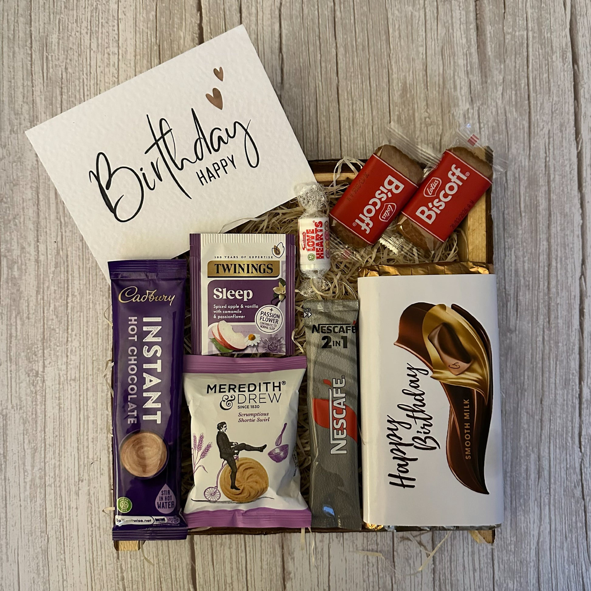 treats drinks and chocolate add on to gift sets