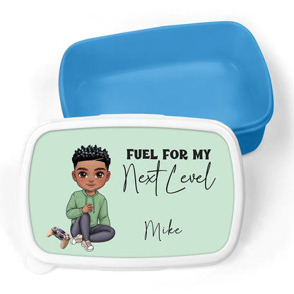 Personalised lunch box teen boy