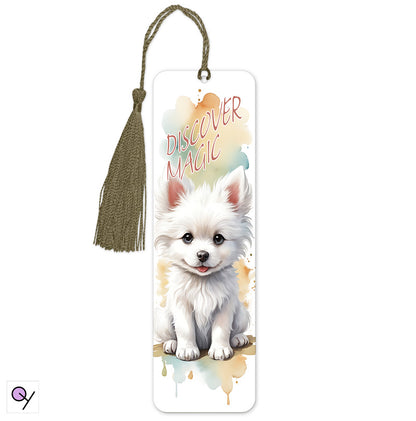 Discover Magic Cute Dog Bookmark