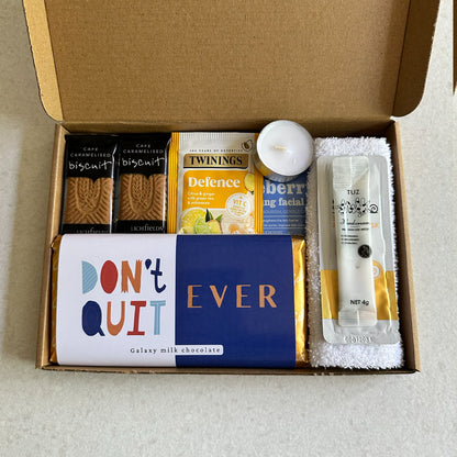 you got this gift letterbox box gift with motivational chocolate bar