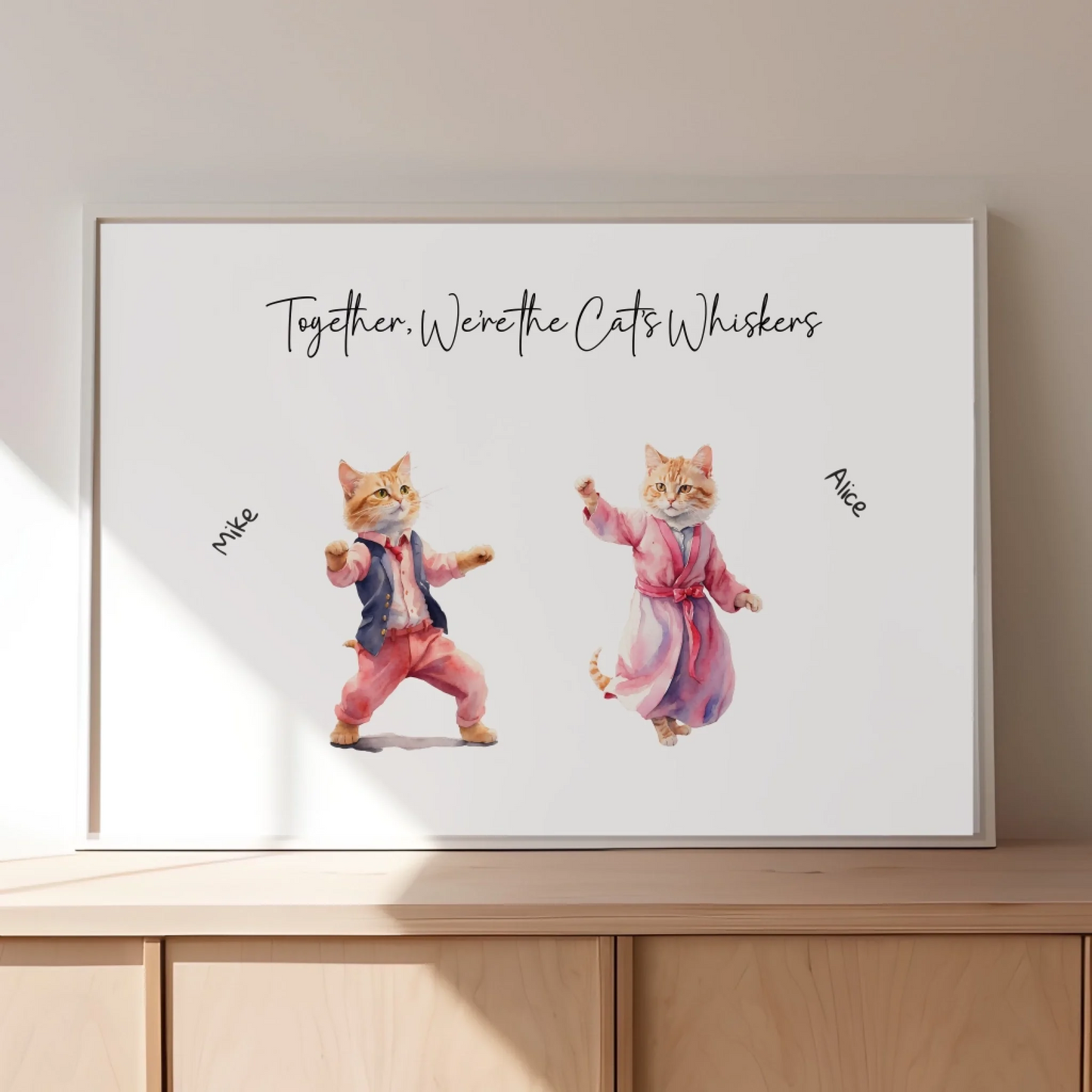 Dancing cats personalised-family-gift-ideas-christmas