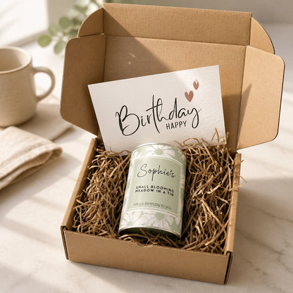 Grow your own  flowers Tin in gift box