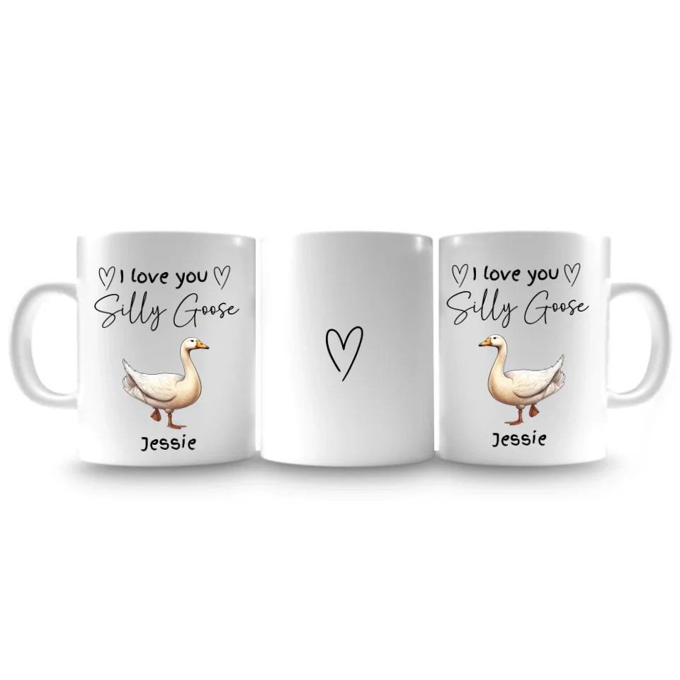 I love you mug personalised