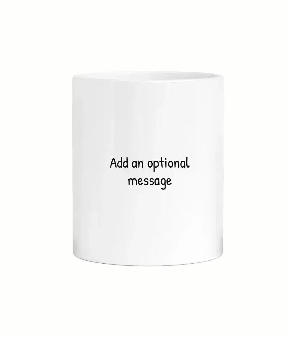 Love You Cute Character Mug personalised gift with optional message