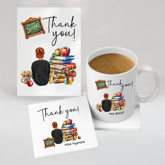 Gift Set 2 - Add Matching Coaster & Card