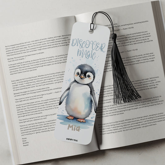 Quirky Penguin's Magic Discovery Bookmark – The Perfect Gift for Book Lovers