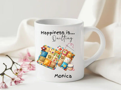 Sewing Machine Quilting Mug