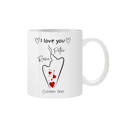 Modern Art Love Mug