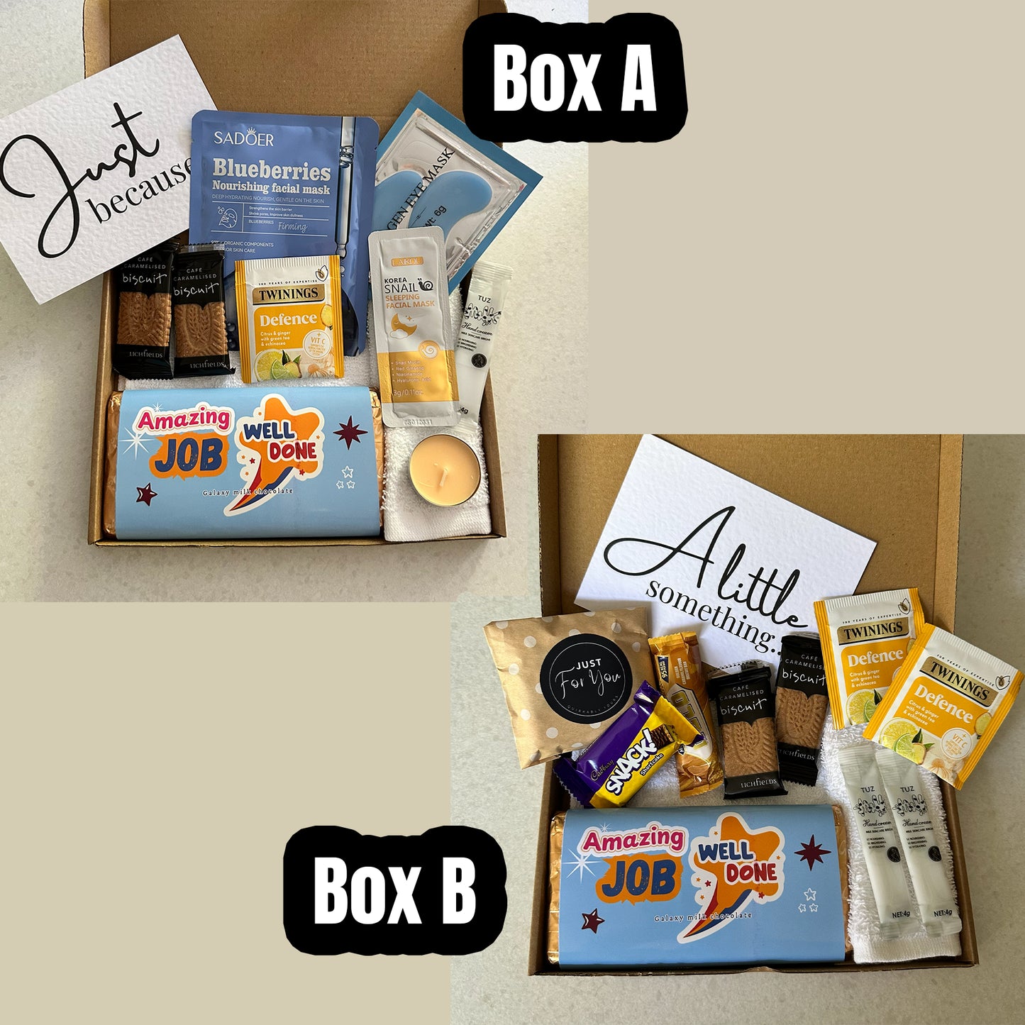 Thoughtful achievement gift chocolate bar for special moments
