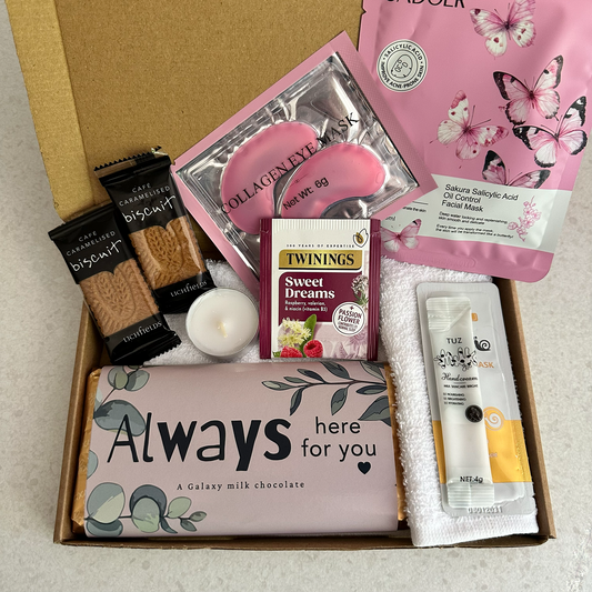 Thinking of you comfort gift box UK for difficult times and support