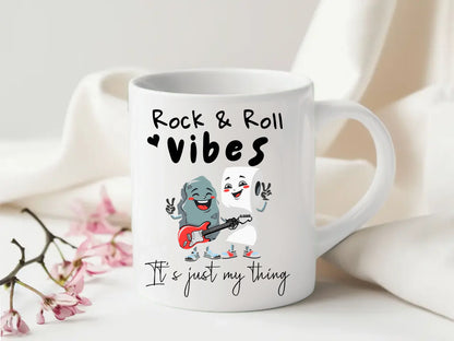 Rockstar vibes drinking mug