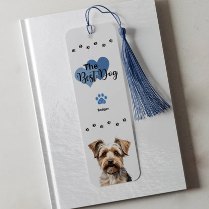 Dog dad gift personalised bookmark