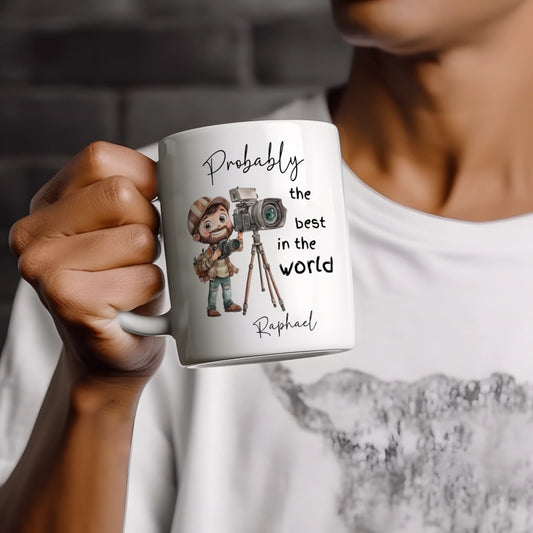 Probably the best photographer ceramic coffee mug