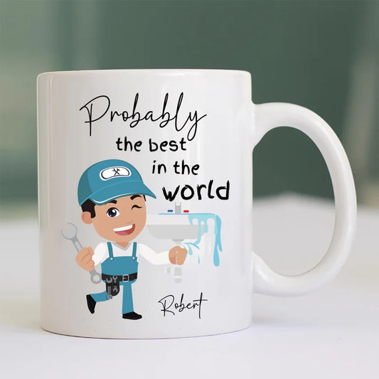 Best plumber ever mug gift