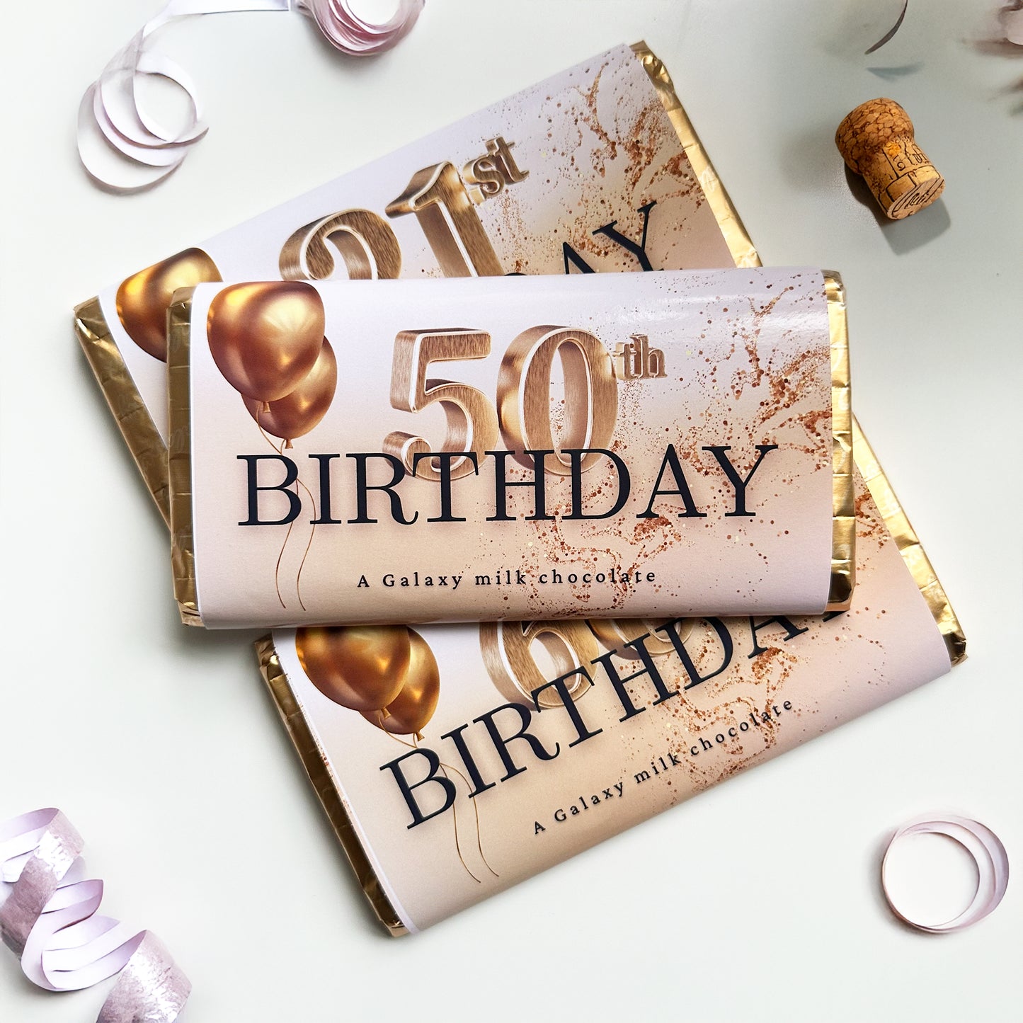 choose your milestone birthday chocolate box
