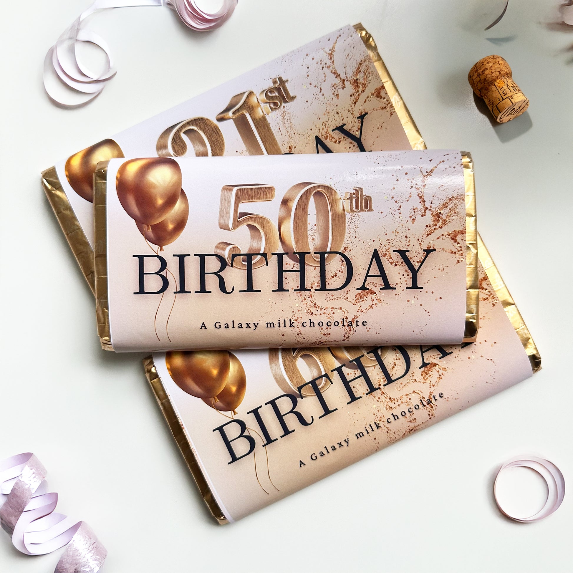 choose your milestone birthday chocolate box