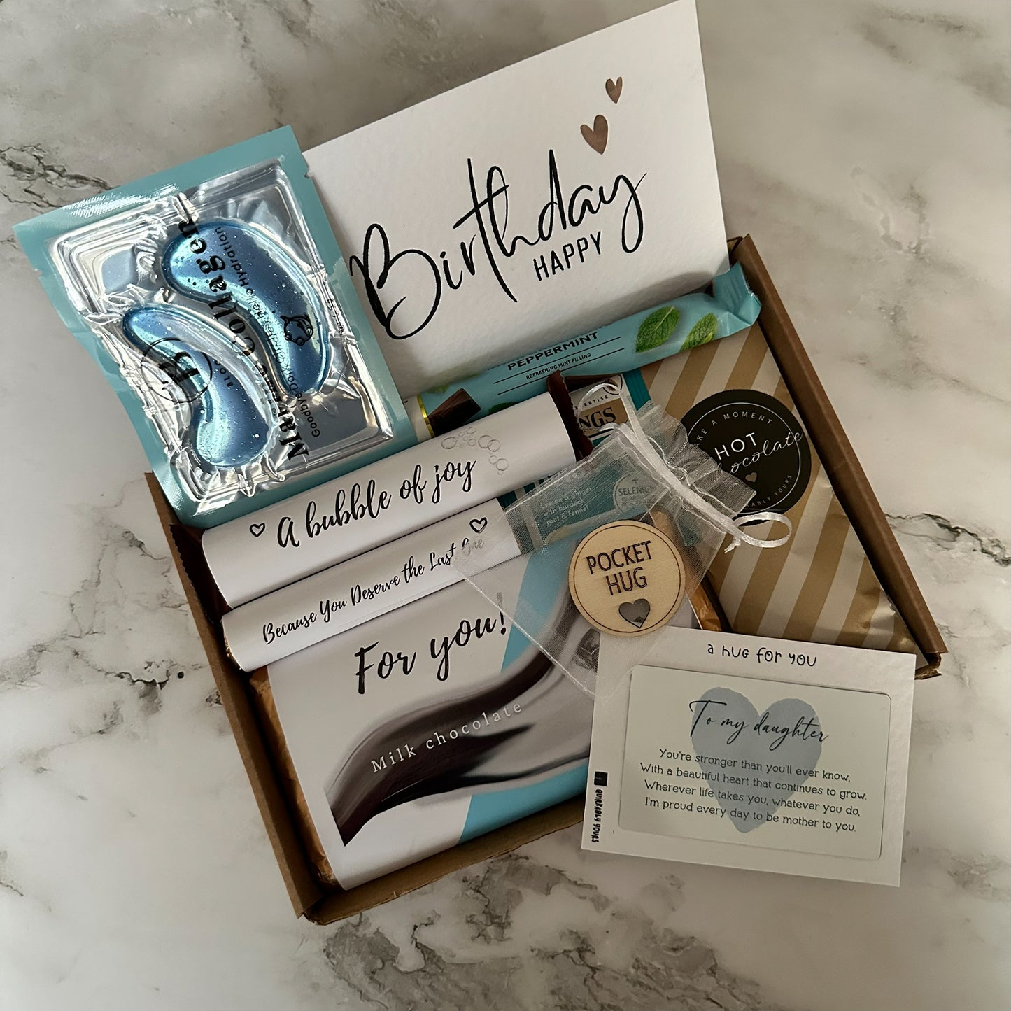 Letterbox gift for daughter – birthday, thinking of you, Christmas