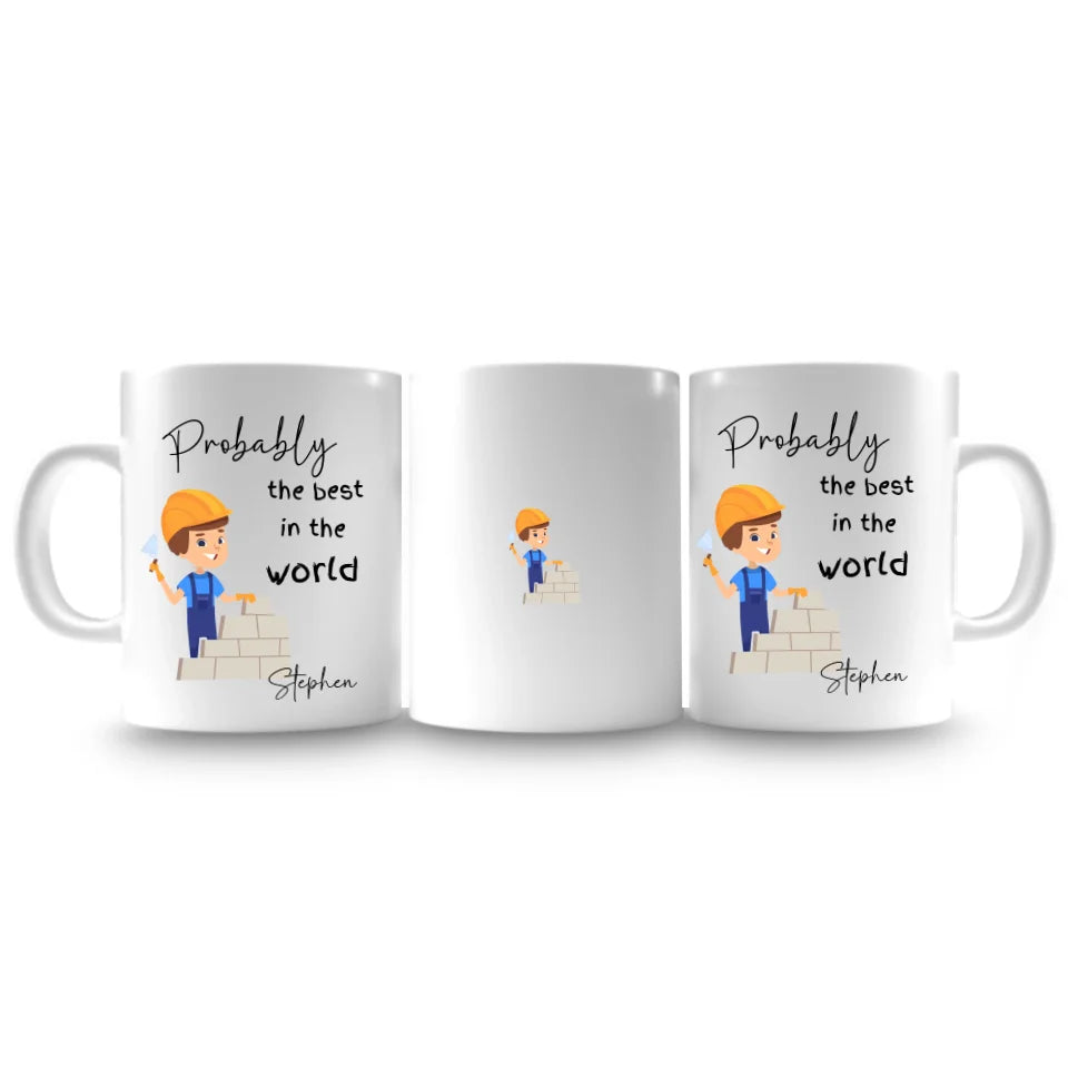 Quirky tradesman mug gift