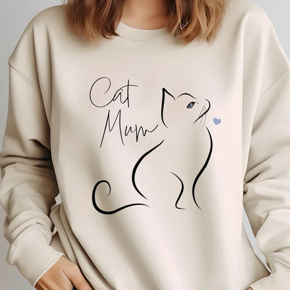 Custom cat outline t-shirt