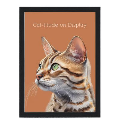 Upload your cat photo print