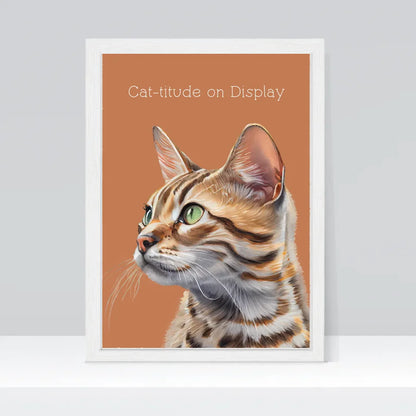 Custom text cat print