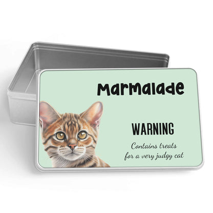 rectangle tin cat-lover-gift
