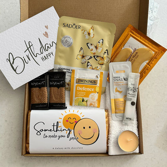 Cheer up sunshine gift box UK designed to brighten someone’s day