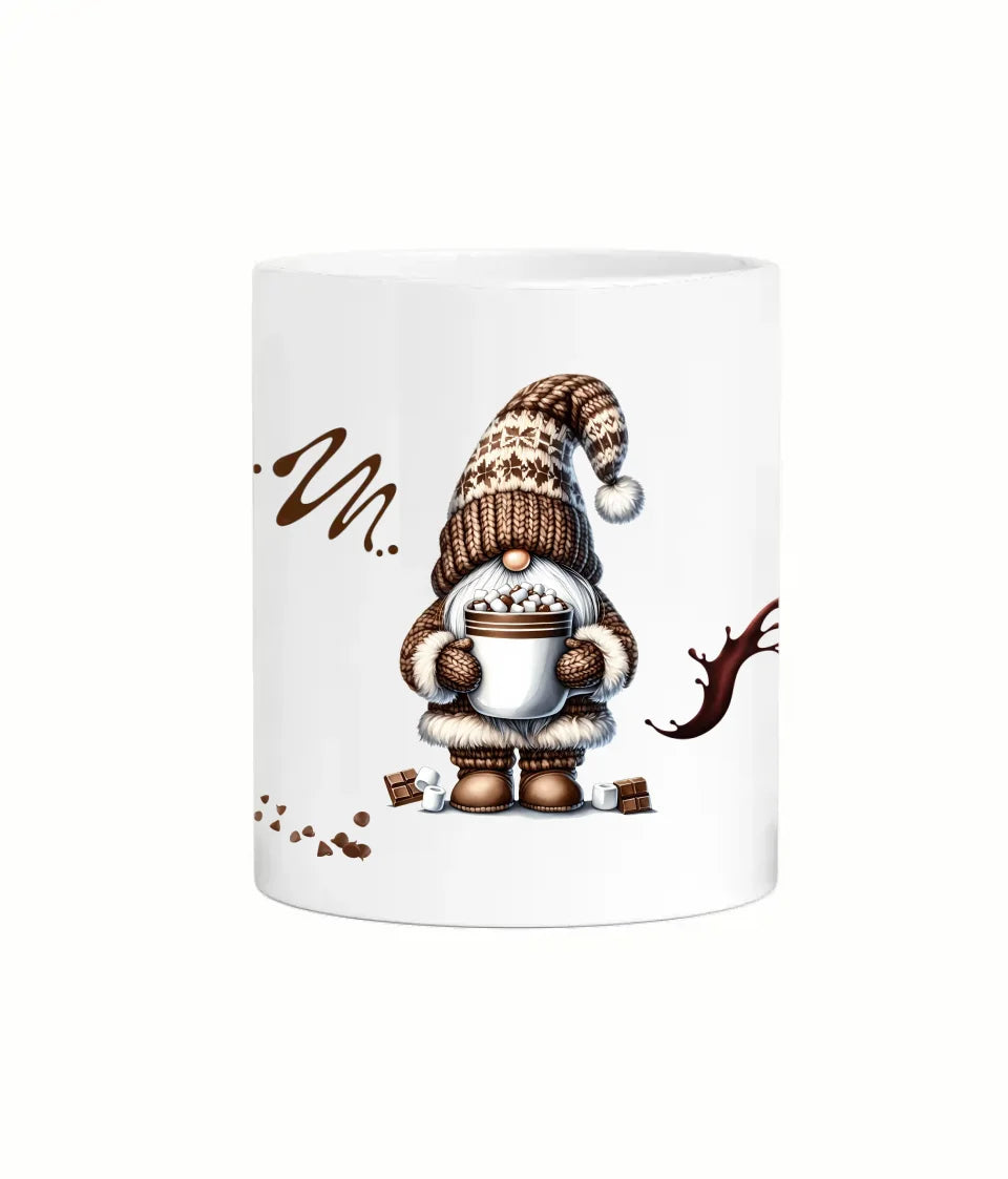 Hot chocolate mug with name customisation