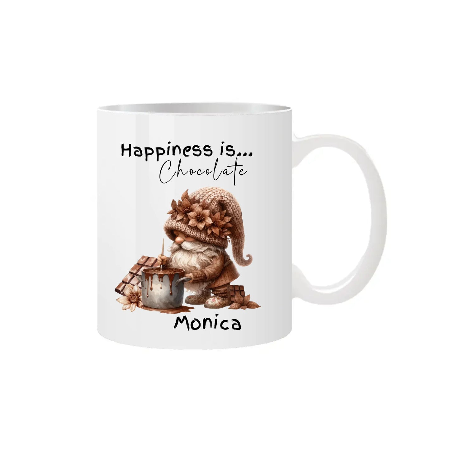 Personalised birthday chocolate themed mug