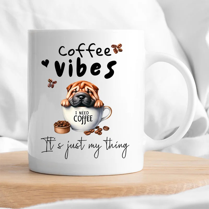 Coffee Vibes Custom Mug