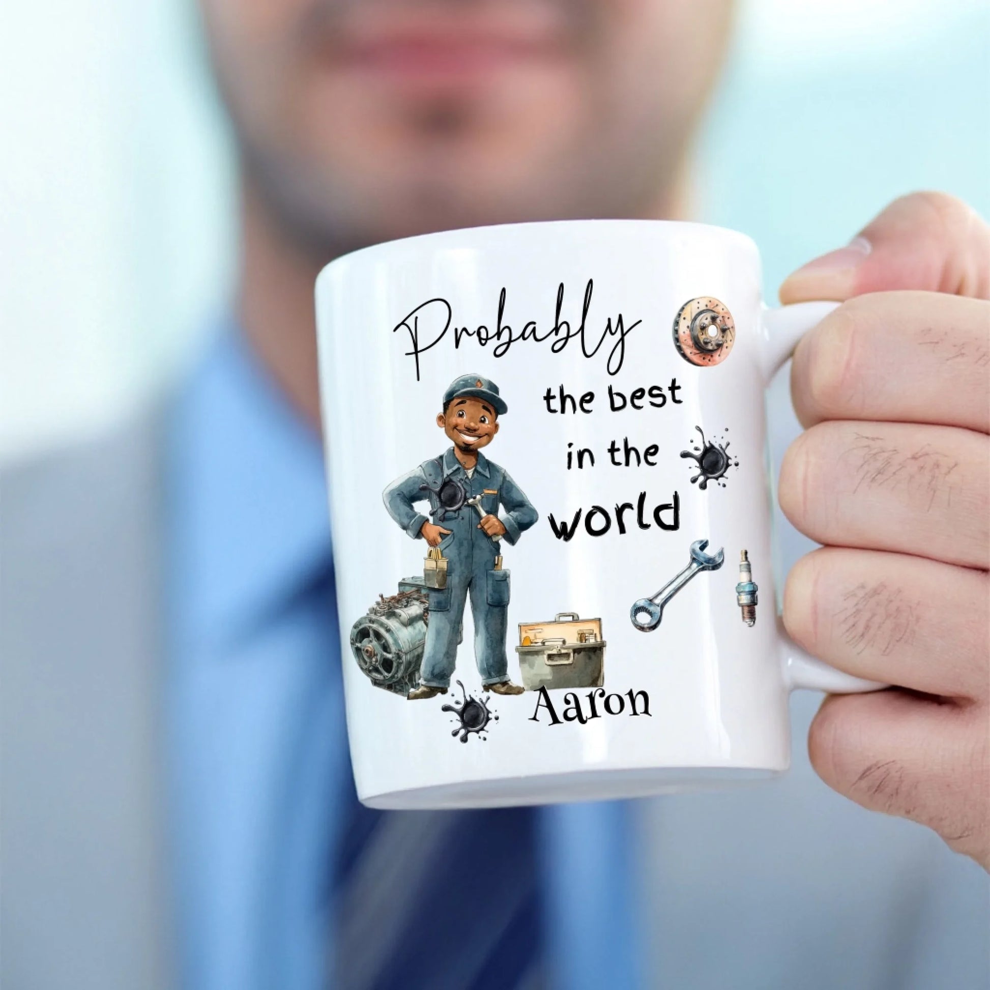 Funny mug – good gift for mechanic or car enthusiast