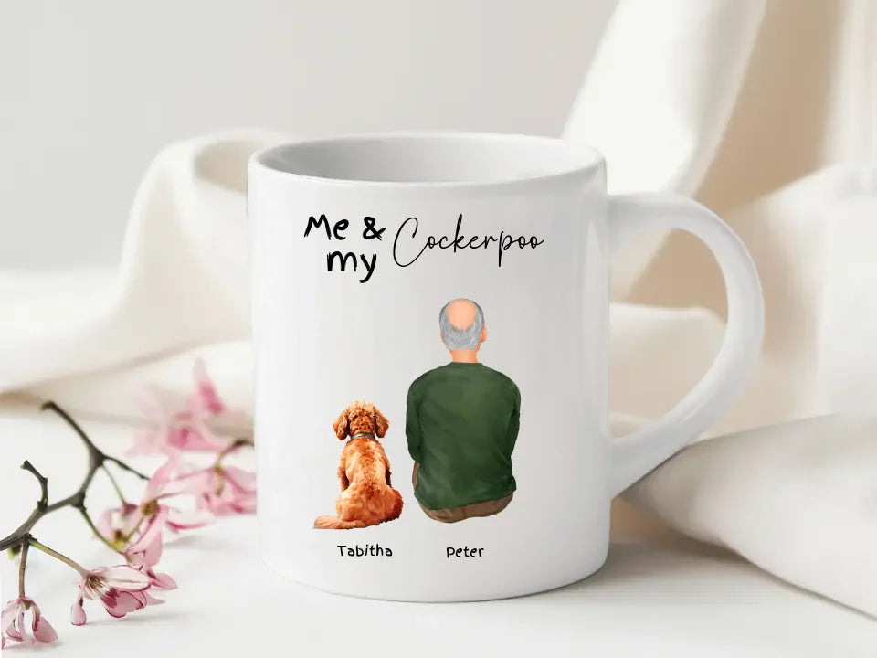 Cockerpoo customisable mug