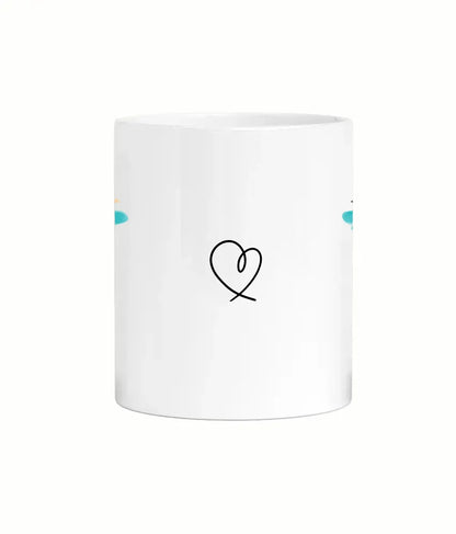 you and Me mug with clothing and hair choices