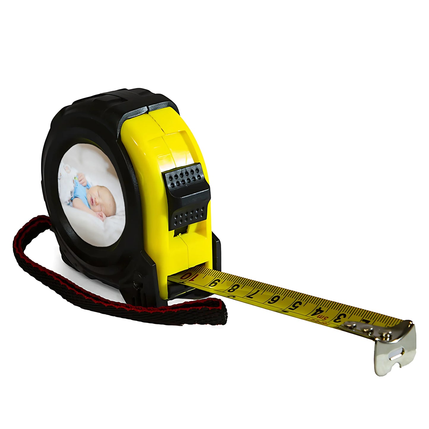 Tape measure with custom printed image