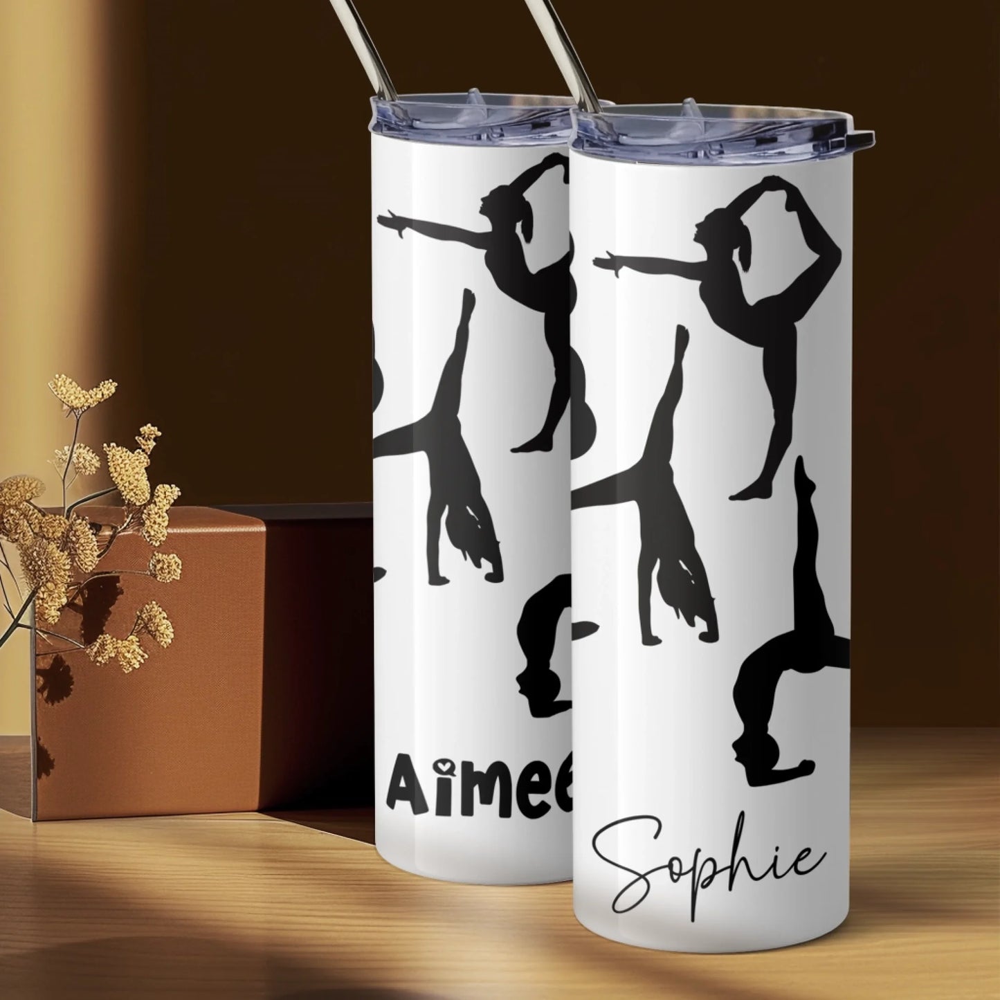 Custom acro dance travel mug gift