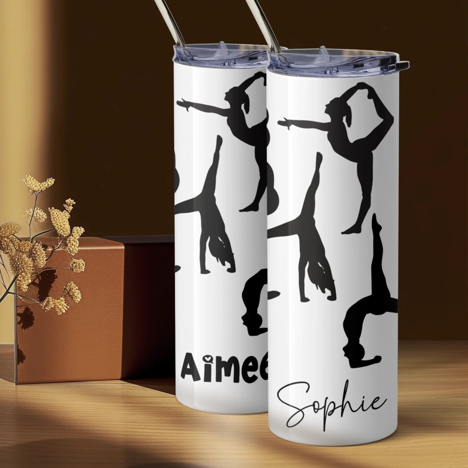 Custom acro dance travel mug gift