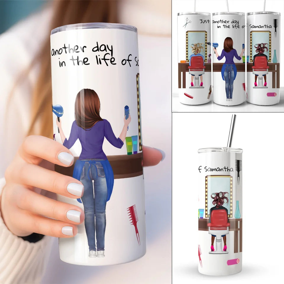 Personalised Hair Stylist Tumbler