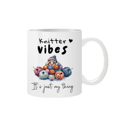 Yarn and wool lover mug