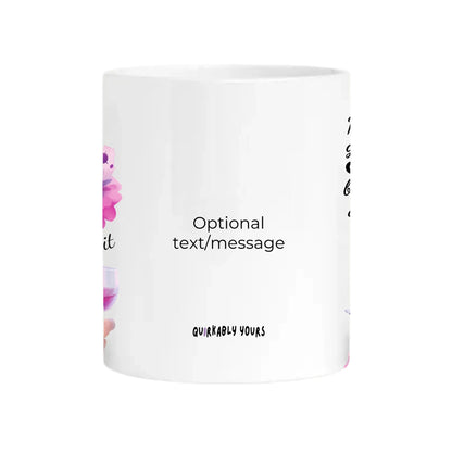 Custom name mug with quirky quote