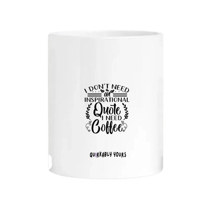 Moody animal mug for caffeine addicts