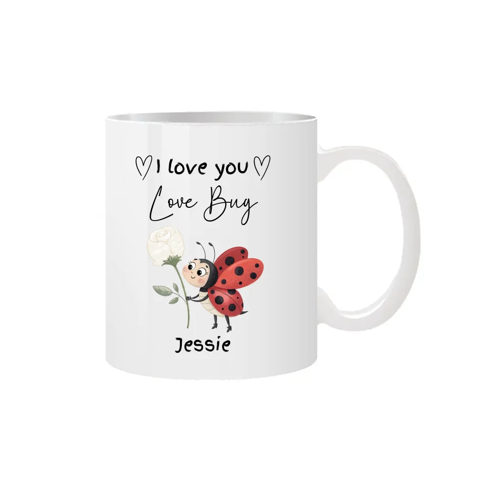Custom name Valentine’s Day mug