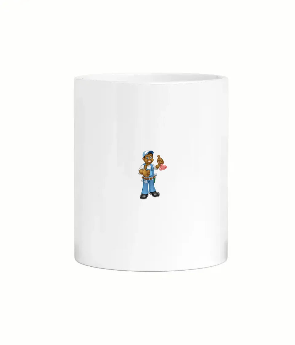 Customisable mug for plumbing pros