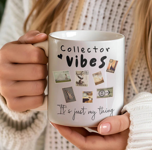 Stamp Collector Vibes Mug