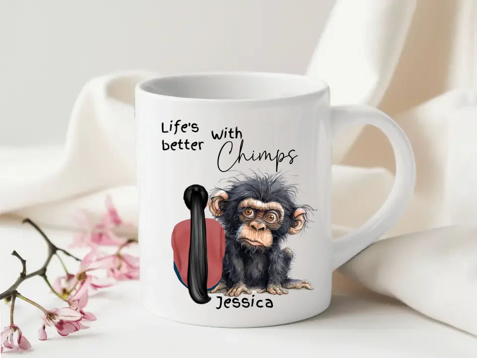 Fun animal-themed gift for chimp lovers