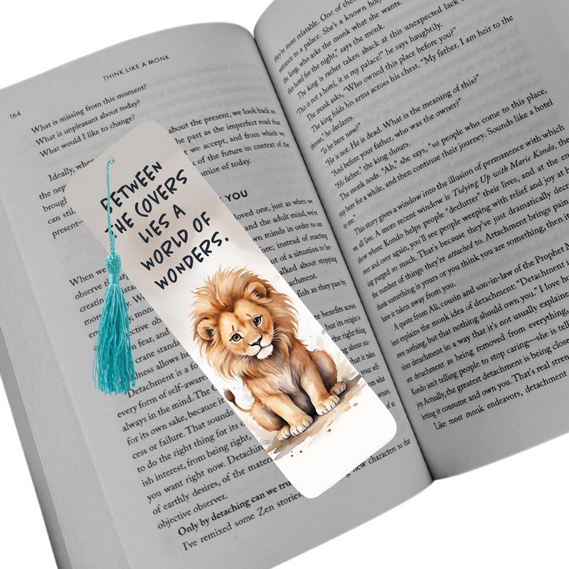 Super Cute World of Wonder Lion Bookmark