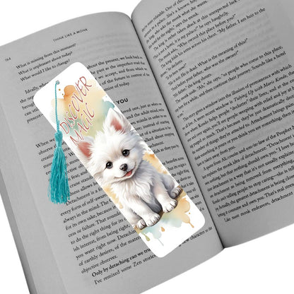 Discover Magic Cute Dog Bookmark