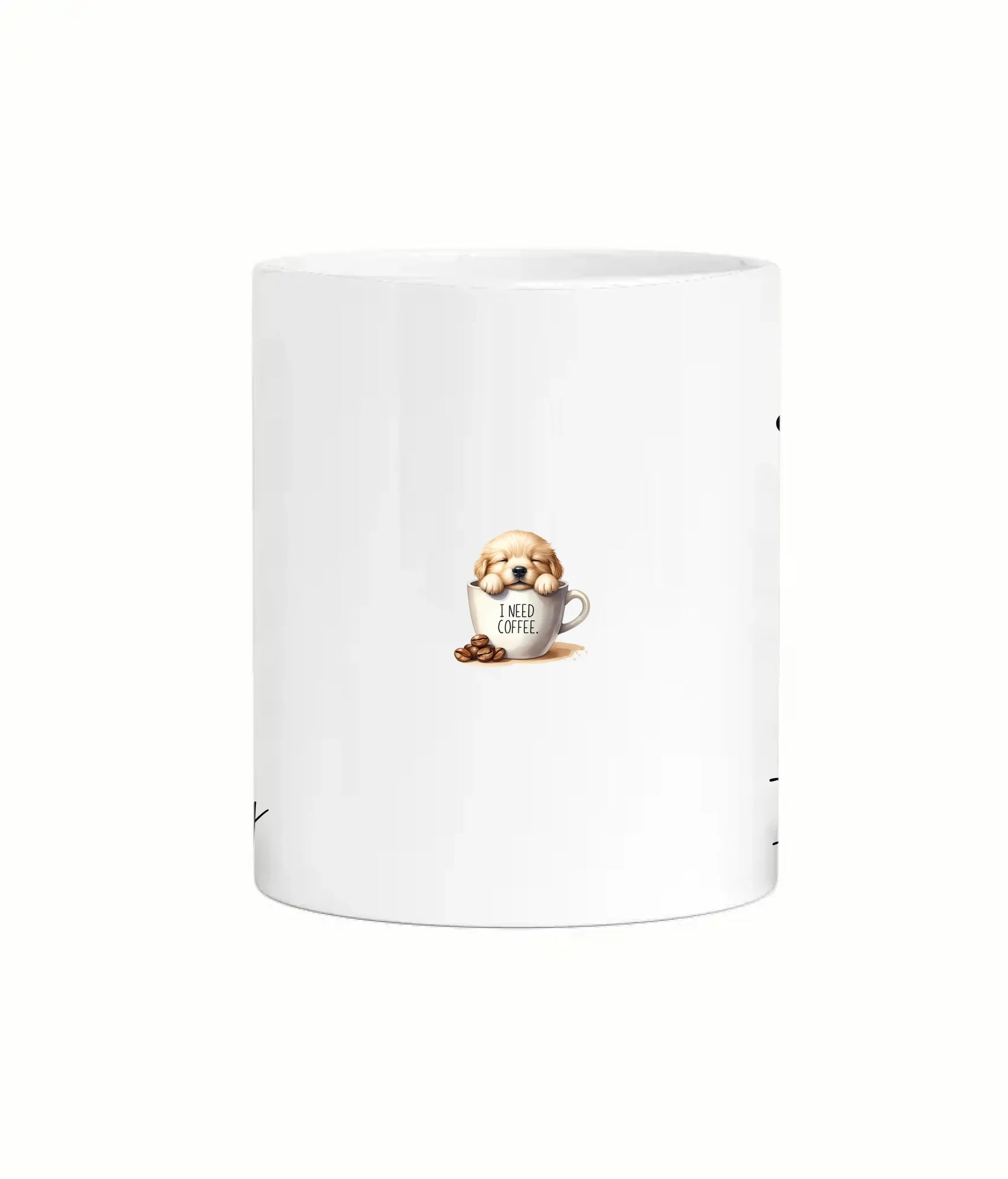 Cute dog mug for coffee lovers