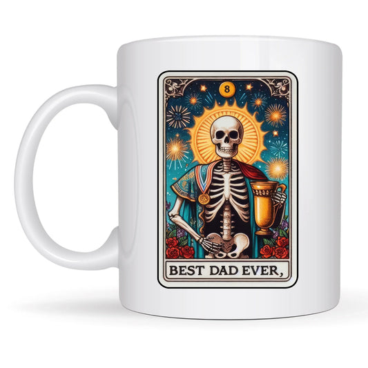 Funny tarot card mug for Father's Day UK